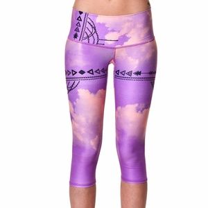 teeki Purple Hazed Goddess Capri M